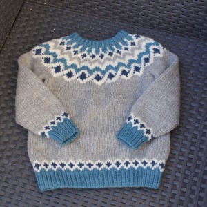 Pull KAMBUR PHW gris 1, 2 ans