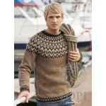 Pull Riddari marron S, M