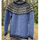 Pull Riddari bleu S, M