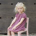 Robe Idun cerise1 an, 2 ans