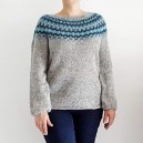 Draumur gris & turquoise XS, S