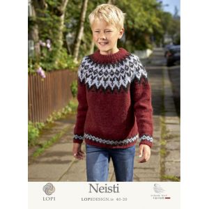 40-20 NEISTI - Pull Enfant Lettlopi 