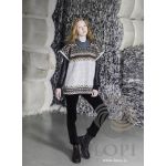 41-24 RIS - Poncho Femme Léttlopi 