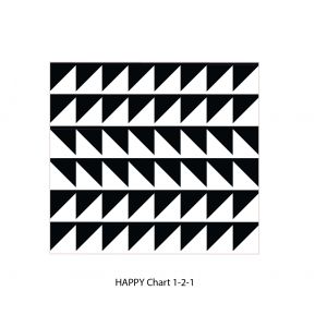Happy Bed cover Noir & Blanc
