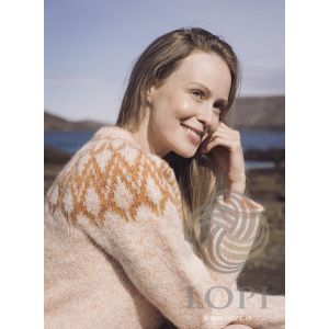 43-14 Mar - Pull Femme en Plötulopi et einband