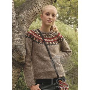 25-21 Aftur ANGLAIS - Pull Femme Lettlopi