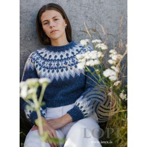 42-11 Kastali cropped - pull femme lettlopi