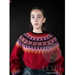 42-11 Kastali cropped - pull femme lettlopi