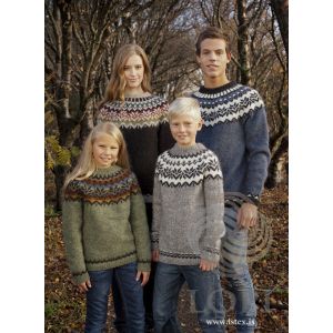 32-26 AFMAELI - Pull Lettlopi Femme Homme Enfant