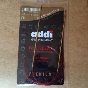 Aig. circulaire 3mm 80cm Addi LACE Premium